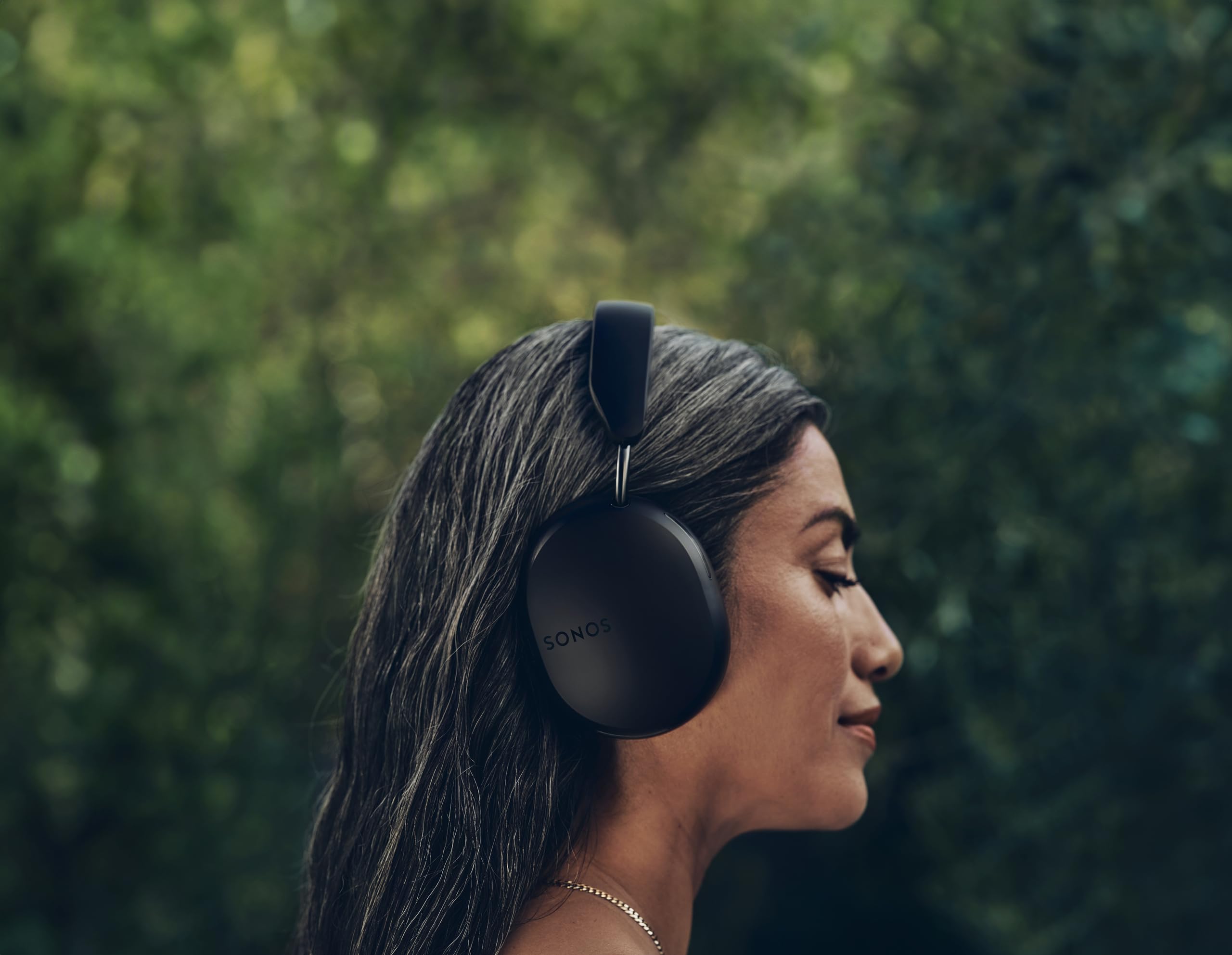 Sonos Ace - Kabelloser Bluetooth-Kopfhörer mit Geräuschunterdrückung - Bis zu 30 Stunden Akkulaufzeit - Spatial 3D Audio - Dynamic Head Tracking - Schwarz 3
