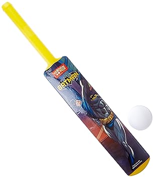 Batman Large Plastic Bat and Ball