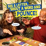 Big Potato Pounce: The Purrrfect Letter Grabbing Card Game for 2-6 Players view 2
