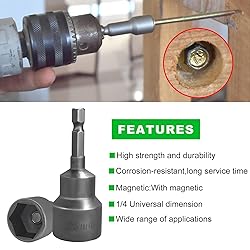 povtii Scissor Jack Socket, 3/4 Inch or 19mm