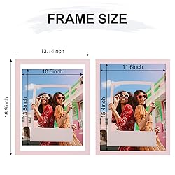 Vittanly 12x16 Picture Frame, Engineered Wood with