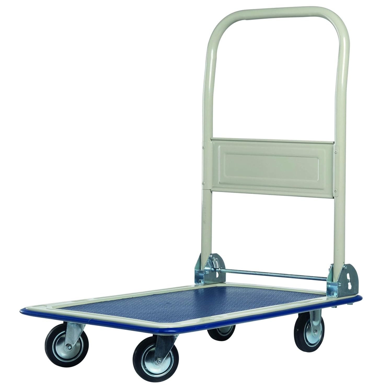 KINZO 29626 Foldable Trolley, Blue