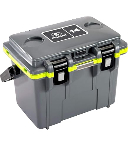 Amazon.com : Pelican 30 Quart Elite Cooler (Dark Grey/Green Amazon.com : Pelican 30 Quart Elite Cooler (Dark Grey/Green