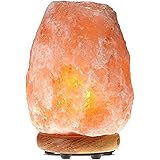 Himalayan Glow 1001 Salt Lamp, ETL Certified himalayan pink salt lamp, Home Décor Table lamps | 5-8 lbs by WBM