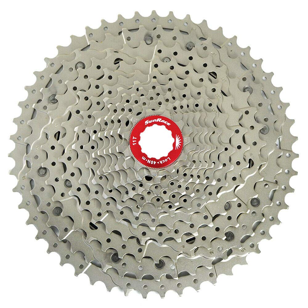 SunRace CSMZ800 11-51T 12 Speed Wide Ratio Cassette , Silver , ST1876