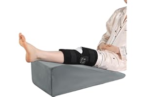 ROYALAY Leg Elevation Pillows for After Surgery, Knee Surgery Recovery Equipment with Handle, Leg Lifter Blood Circulation, Knee Replacement Recovery Aids for Hip Foot Ankle, Single