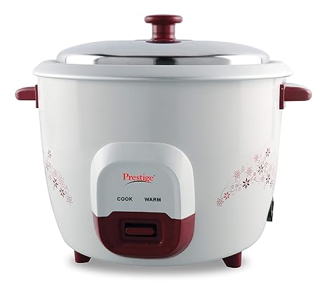 Prestige PRWO 1.8 Litre Red Colour Rice Cooker