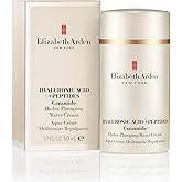 Elizabeth Arden Hyaluronic Acid + Peptides Ceramide Hydra-Plumping Water Cream, Lightweight Gel Texture, Deeply Hydrating + Firming Moisturizer, 1.7 oz