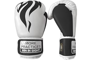 RIHEAN Kid Boxing Gloves for 8-12, Boxing Training Gloves for Kids Youth Adults, Light, Shock-Absorb, Ideal for Boxing, MMA, Muay Thai, Kickboxing - Power Series