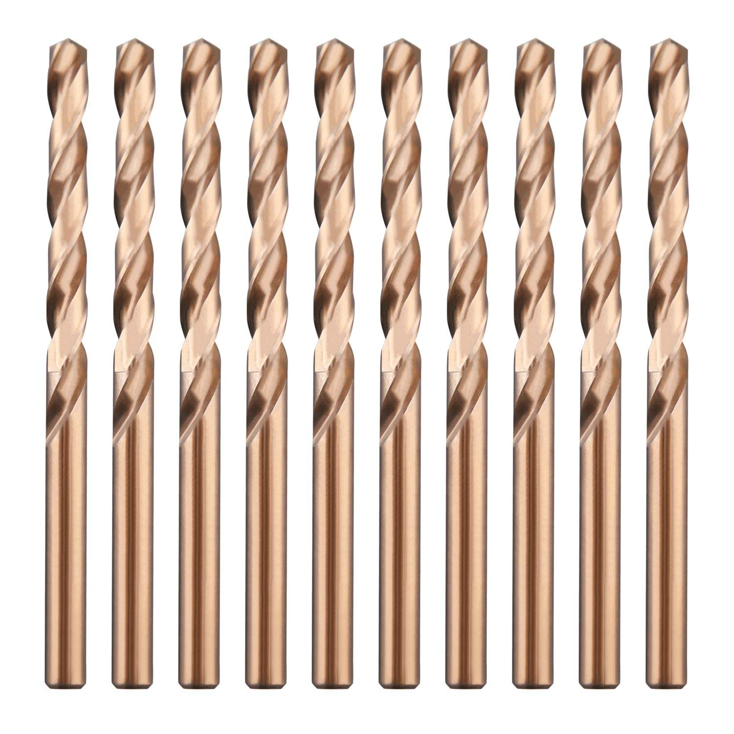 1/4" M35 Cobalt HSS Jobber Length Twist Drill Bit