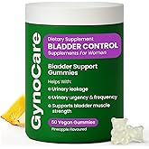 Bladder Control Supplements – Urinary Tract Health for Women | Overactive Bladder Support, UTI Relief & Infection Treatment | Daily Feminine Wellness Gummies – 60 Pineapple Flavor