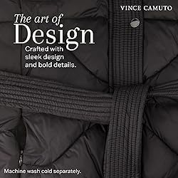 Vince Camuto Hooded Women's Puffer Jacket, Womens