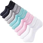 IDEGG No Show Socks Womens and Men Low Cut Ankle Short Anti-slid Athletic Running Novelty Casual Invisible Liner Socks