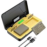 ENEGON LP-E17 Batteries and 20W Dual Charger Set Compatible with Canon EOS R100, R50, R10, R8, M200, M6 Mark II, 250D, RP, M3
