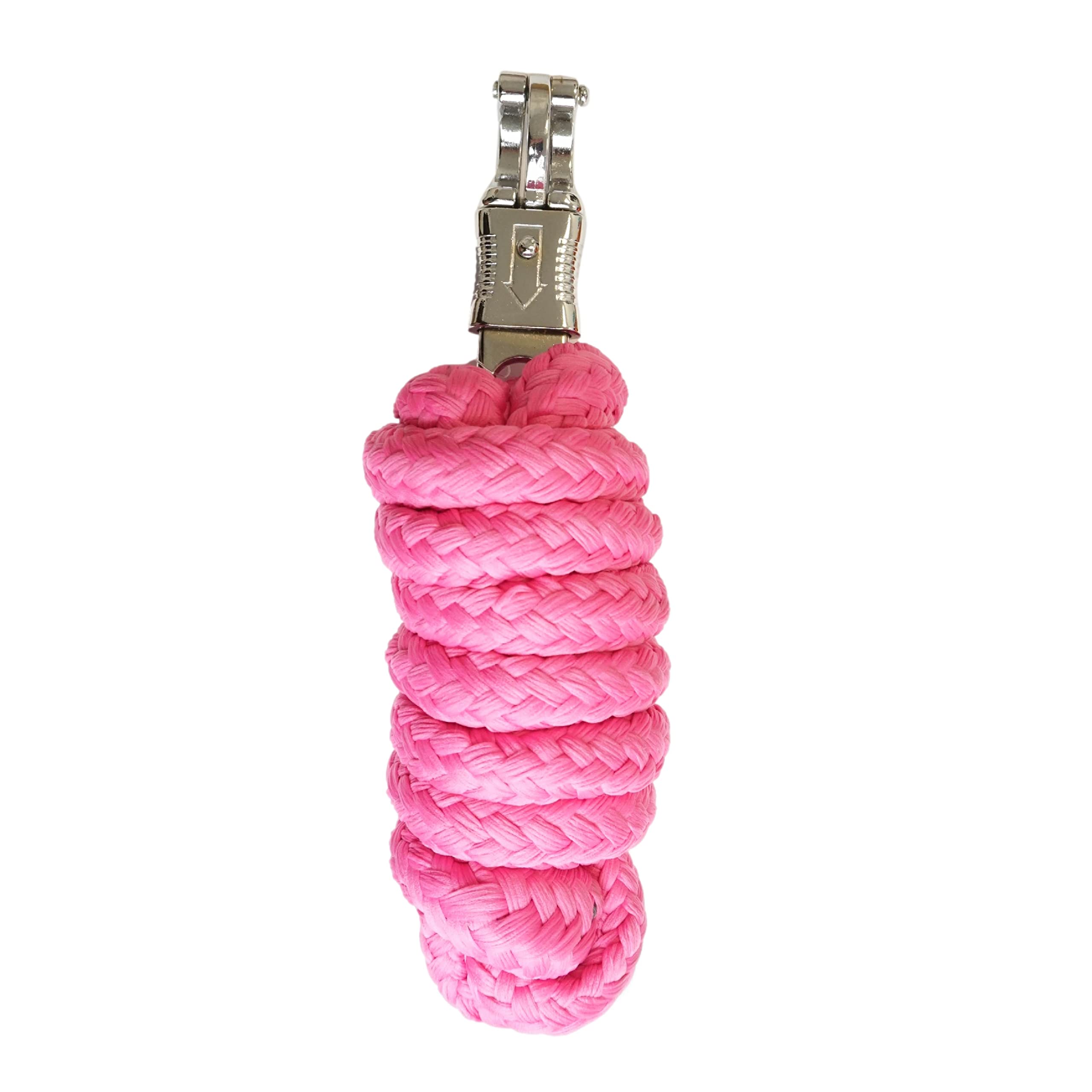 Lead rope with panic hook for horse in various stylish designs. Leash, ties pony, donkey, goat