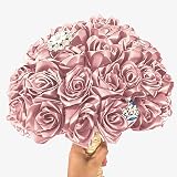 G2PLUS Baby Pink Satin Ribbon 40mm x 22m Decorative Gift Wrapping Crafting view 7