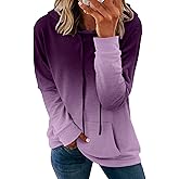 MODARANI Womens Pullover Hoodies Teen Girls Fashion Hooded Sweatshirt Womans Fall Tunic Top