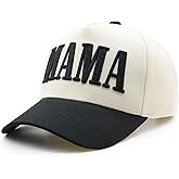 YQZUWUXE Womens Mama Trucker Hat, Vintage Embroidered Mom Baseball Cap, Trendy New Mom Gifts Mothers Day Outfits for Mommin