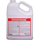 CorrosionX Rust Inhibitor, Industrial-Strength Dielectric Corrosion Prevention, Lubricant &amp; Penetrant for Marine, Automotive, Electronics &amp; RV Use, Protects Bolts, Cables, Engines, Parts, 1 Gallon
