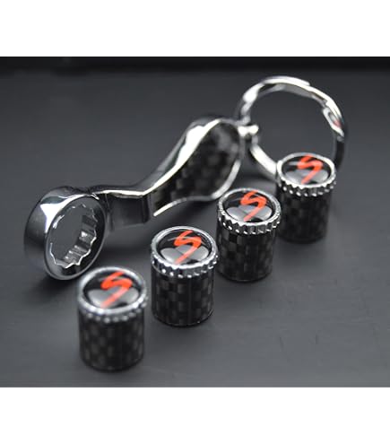 4 Bouchons De Valve Ferrari - Pour 430, F12, 458, 488, 812, F8, 456, Portofino, Roma - Anti-fuite, Anti-corrosion