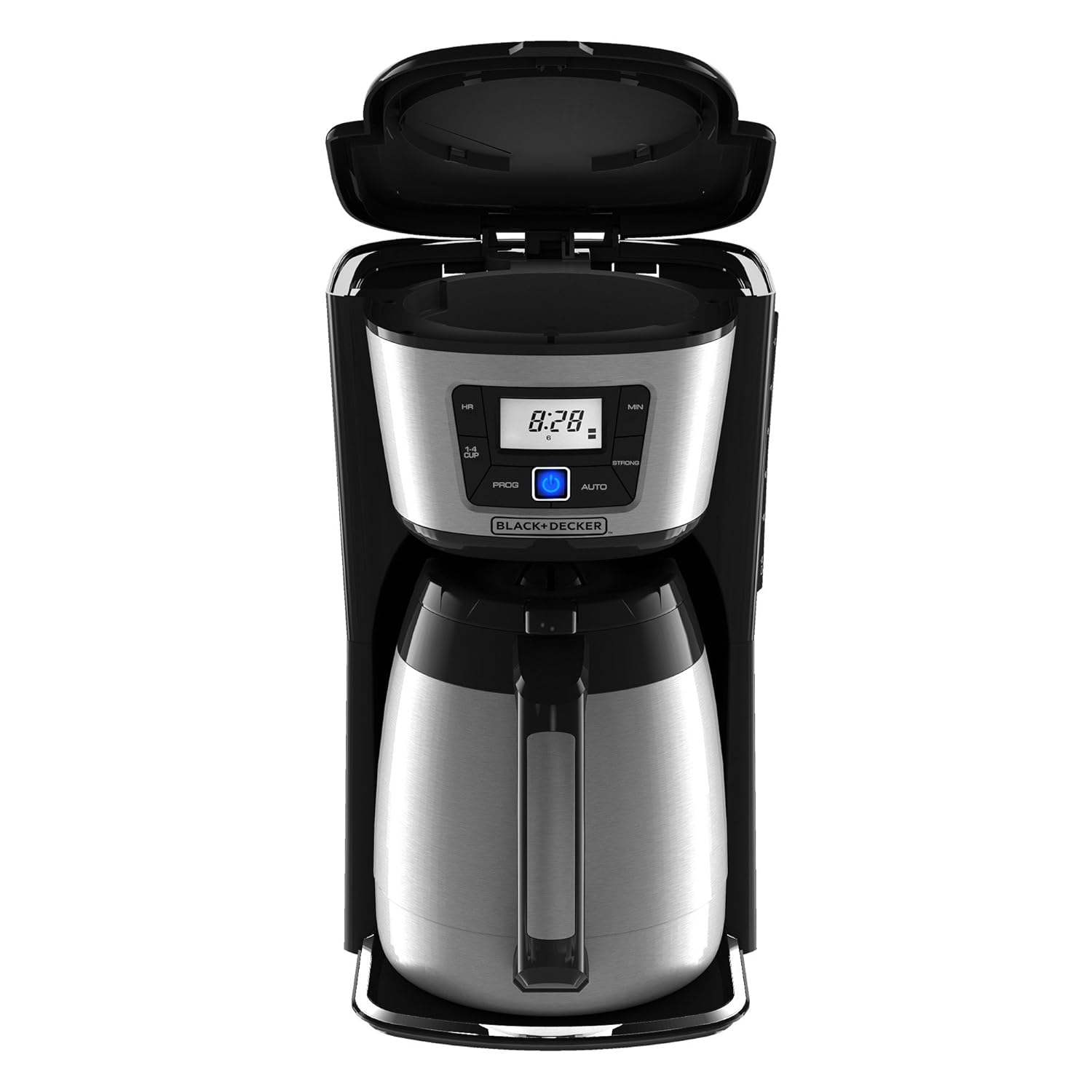 BLACK+DECKER CM2035B 12Cup Thermal Coffeemaker, Black/Silver eBay