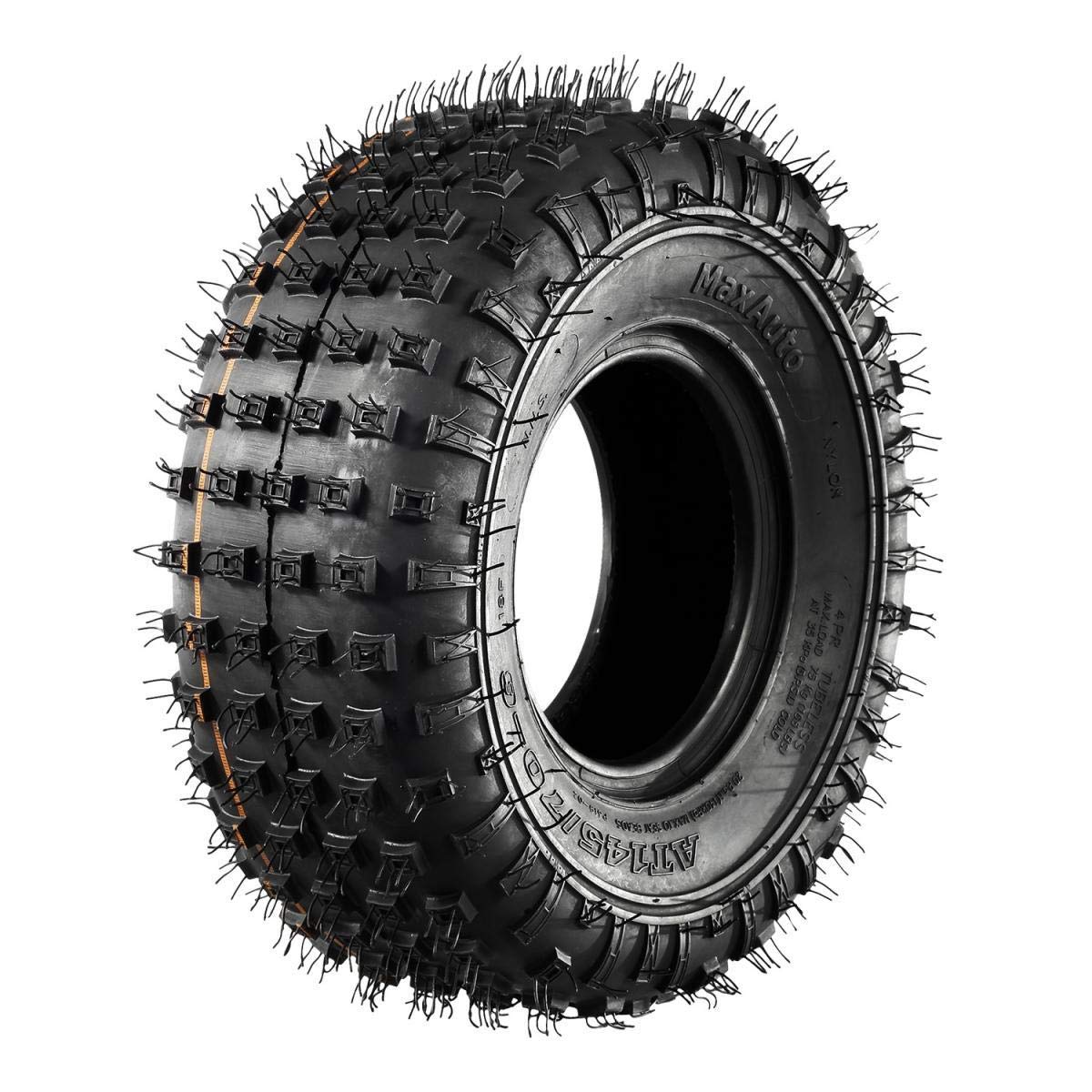 MaxAuto 145 70 6 ATV Tires 145/70-6 Mini Bike Tires 145 70-6 Go Kart Tire AT 145x70-6 Tire 4PLY Tubeless, Set Of 4 In Kenya | Trail - Foto 3