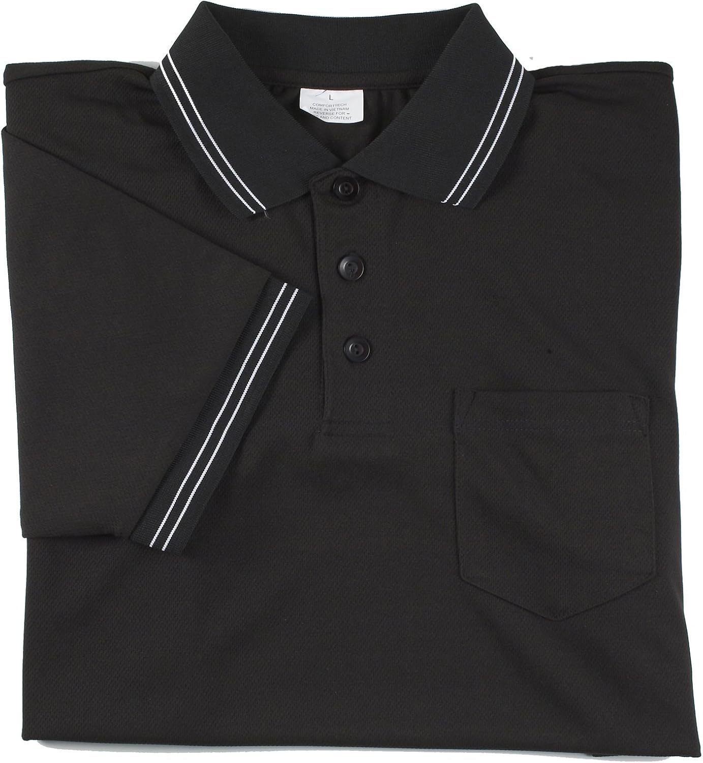 Adams USA Smitty Major League Style Short Sleeve Umpire Shirt - Sized for Chest Protector: Clothing