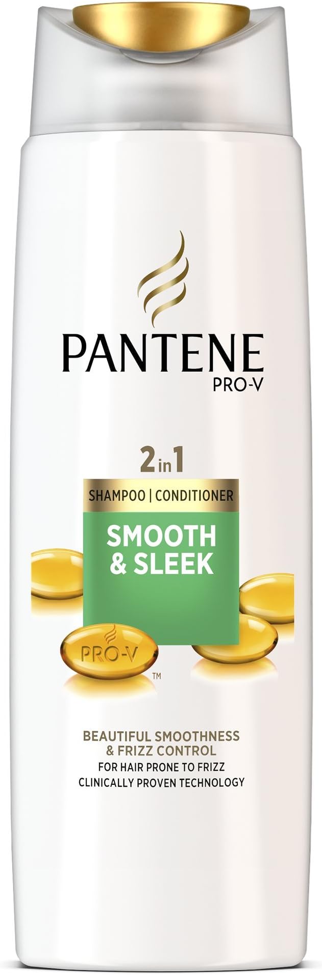 Pantene 2 In 1 Shampoo And Conditioner Smooth And Sleek 400ml Amazon Co Uk Beauty