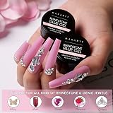 Makartt Nail Rhinestone Glue Gel Kit 15g Super Adhesive for Gems Crystal Stones view 3