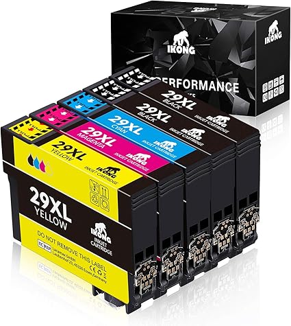 Ikong 29xl Cartouches D Encre Remplacer Pour Epson 29 Compatible Avec Epson Expression Home Xp235 Xp245 Xp255 Xp247 Xp257 Xp332 Xp335 Xp342 Xp345 Xp352 Xp355 Xp430 Xp432 Xp435 Xp442 Xp445 Xp452 Xp455 Amazon Fr