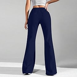 Flared Sweatpants Woman,Yoga Pants with