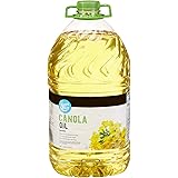 Amazon Brand - Happy Belly Canola Oil, 1 gallon (128 Fl Oz)