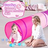 SENODEER Kids Play Tunnel Tent 6 ft Pop Up Crawl Toy Indoor Outdoor view 7