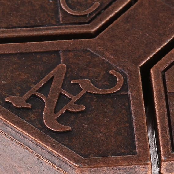 Spielzeug Kinder Iq Test Toy Mind Game Ratsel Vintage Box Lock Puzzle Zaubertricks Geduldspiel