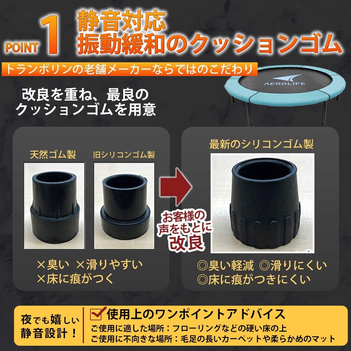 Amazon Dr 6670 エアロライフ ホームジャンピング 折りたたみ式 家庭用 ミニ トランポリン 子供 大人 ダイエット Aero Life エアロライフ 室内用トランポリン