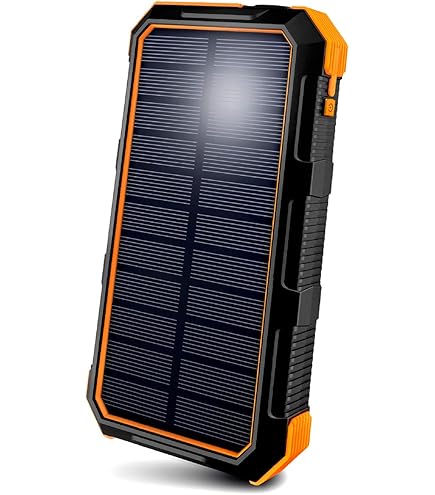 Anker PowerCore Solar 10000 New ① Anker PowerCore Solar 10000, 15W Power Bank 10,000 mAh with