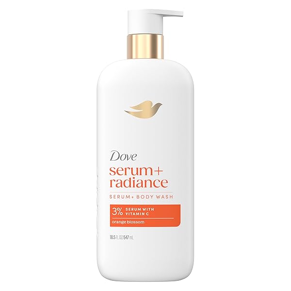 DOVE EXFOLIATING BODY WASH GLOW RECHARGE ENERGIZES &...