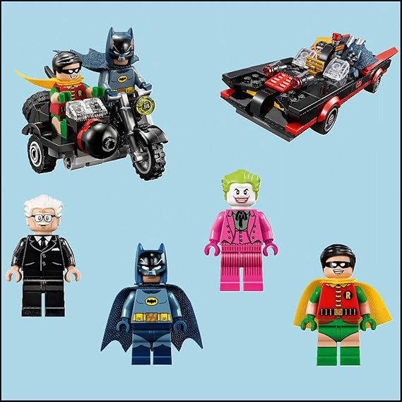 Bespoke Graphics Batman Movie Lego Charaktere Wandaufkleber Transfer Einzeln oder komplettes Set kaufen, All 6 Batman Lego St