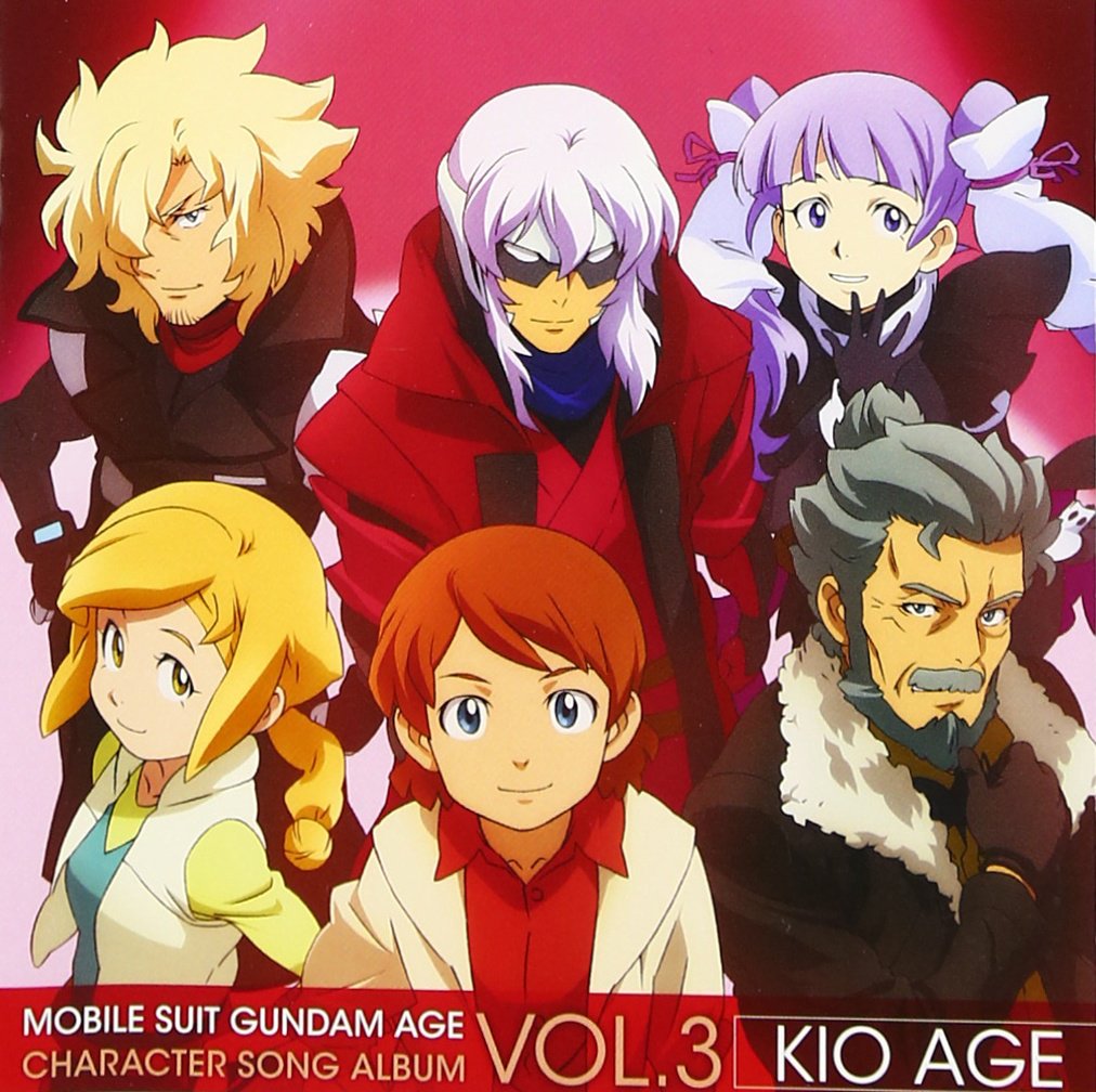 Animation Gundam Age Character Song Album Vol 3 Japan Cd Laca Amazon Com Music