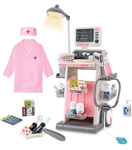 Amazon.com: STEM Doctor Playset Doctor Kit for Toddlers 3-5 with