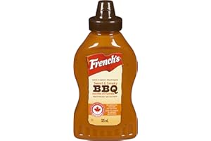 FRENCH'S , Sweet BBQ Mustard, 325mL, Case Pack 12 Count, Yellow