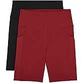 Danskin Womens 2 Pack Crosstrain 7" Bike Shorts