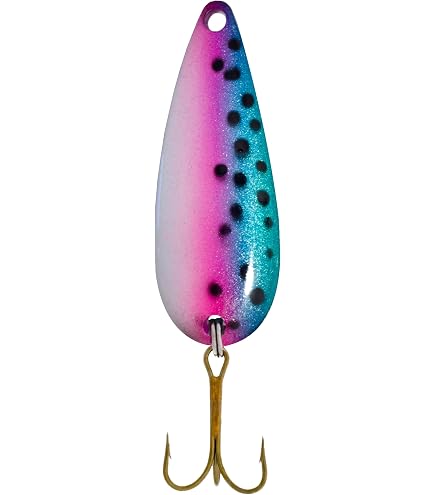 1 ounce rainbow trout lure Amazon.com : Sierra Spoon Rainbow Trout 7/8-Ounce Fishing Spoon Lure, 1  Piece : Fishing Spoons : Sports & Outdoors