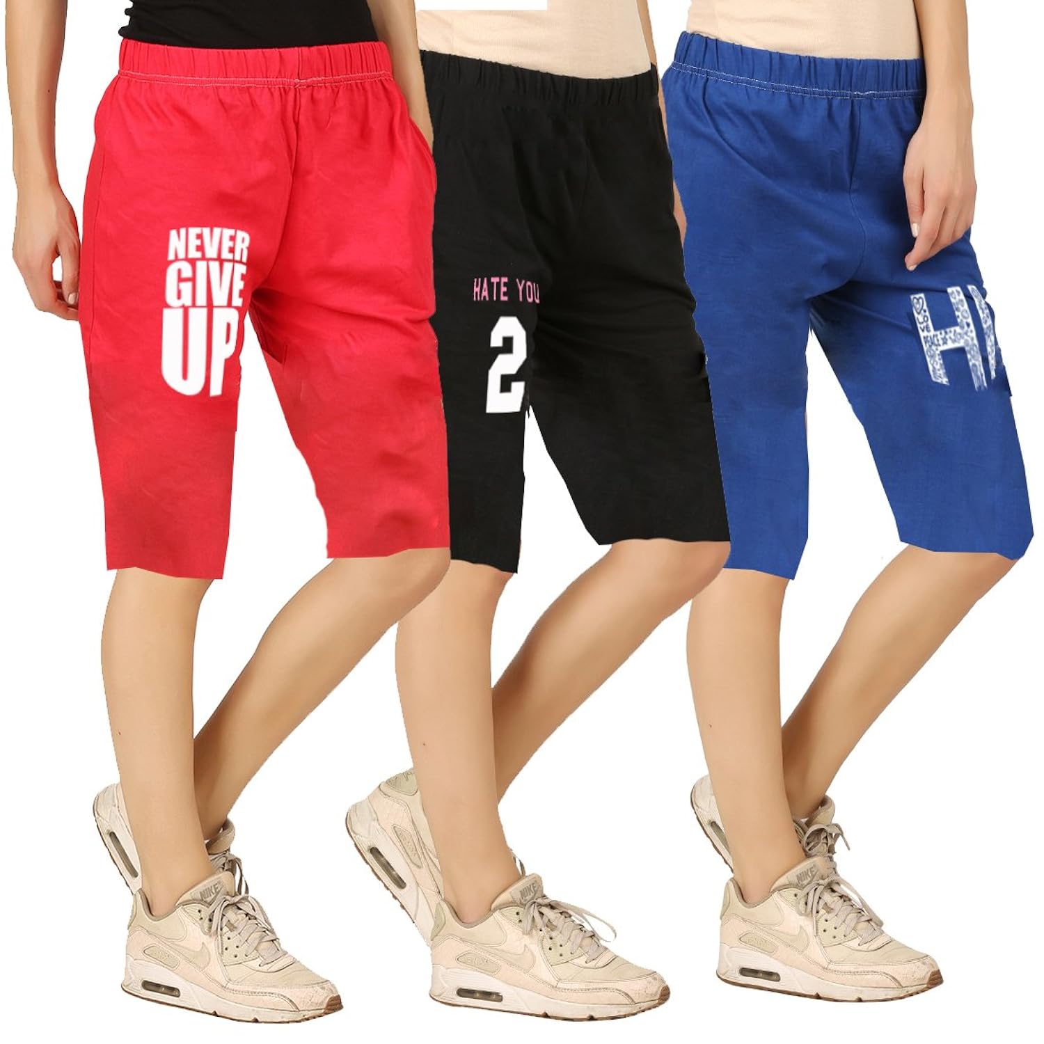 hotfits women's cotton capri