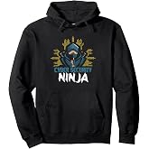 Cyber Security Ninja - Computer Programmer White Hat Hacker Pullover Hoodie