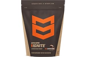 MTN OPS Hot Ignite Instant Coffee Nootropic & L-Arginine L-Citrulline for Cognitive Clarity, Mental Focus & Nitric-Oxide Boost | 200mg Caffeine per Serving, 30 Servings | Charged Cocoa