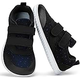 LEDINEY Kids Slip On Barefoot Toddler Boys/Girls Wide Toe Box Sneakers Zero Drop Minimalist Outdoor Activities Walking Running Shoes