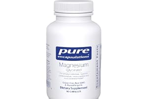 Pure Encapsulations Magnesium (Glycinate), 90 Capsules | Supplement to Support Stress Relief, Sleep, Heart Health, Nerves, Mu