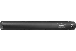 Audio-Technica AT875R Line/Gradient Shotgun Condenser Microphone, 9.5 x 5 x 2.75"