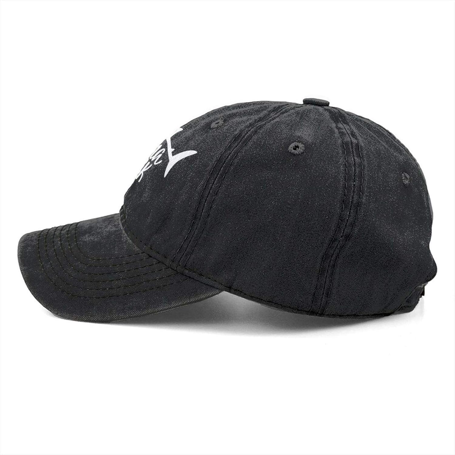 KKMKSHHG Mama Shark Baseball Cap, Washed Cotton Adjustable Dad Denim Hats for Women (Mama Shark, One Size) at  Men’s Clothing store